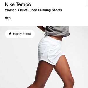Nike Tempo lined running shorts bundle NWT